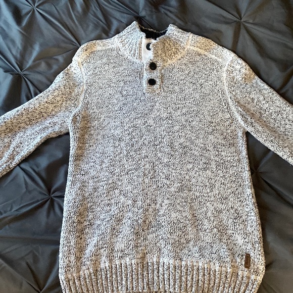 White/grey Roots sweater - Picture 1 of 1